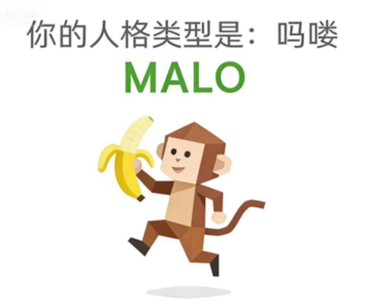 MALO 人格类型插图,吗喽