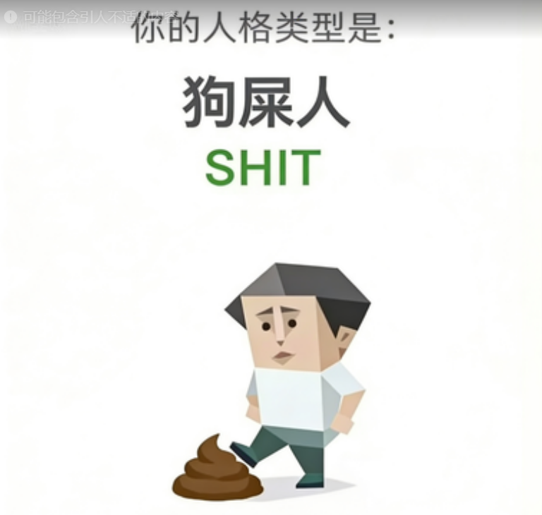 SHIT 人格类型插图,愤世者